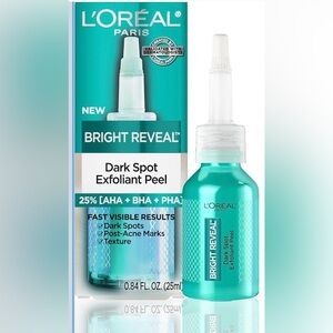 🆕 NIB L'Oreal Bright Reveal Dark Spot Exfoliating Peel Treatment 🤩